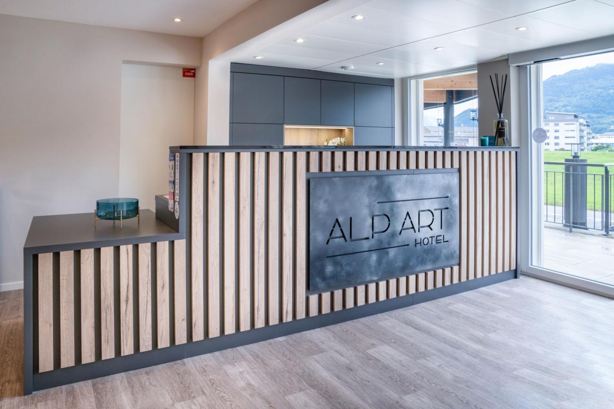 Alp Art Hotel Monthey Collombey-Muraz Luaran gambar